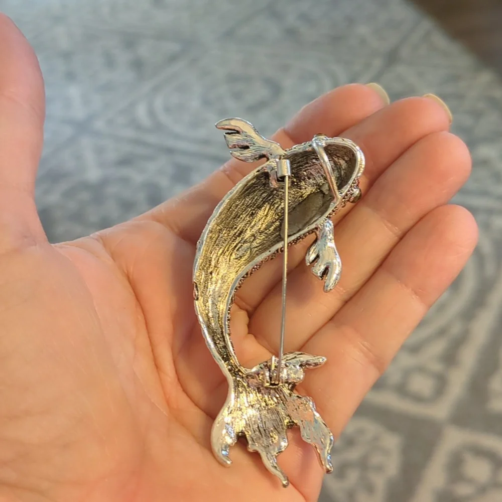 Spectacular Fish Brooch/Pendant - Picture 5 of 5